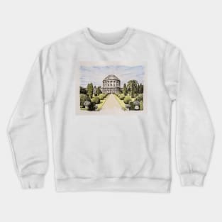 Ickworth House Bury St Edmunds Painting Crewneck Sweatshirt